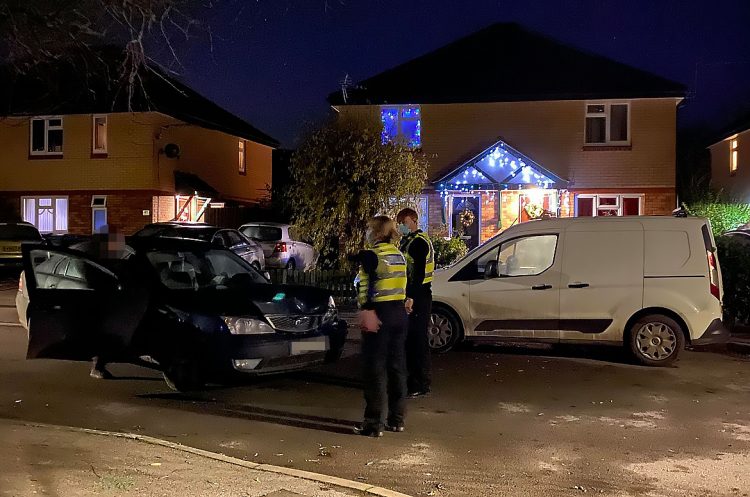 Man injured in head-on crash with parked vehicle in quiet cul-de-sac in Chippenham