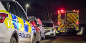 Police smash down door to save casualty inside Chippenham bungalow