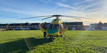 Air ambulance forced to abort landing as ‘out-of-control dog tries to catch aircraft’