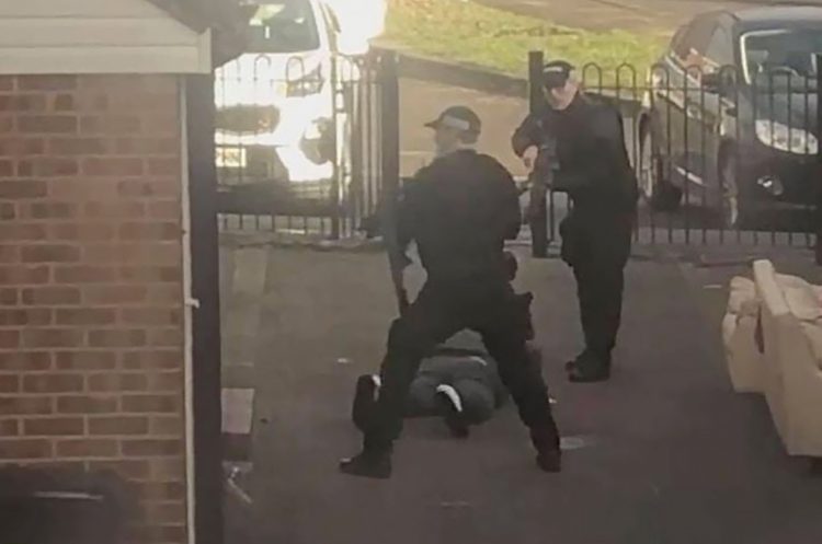 Man arrested at gunpoint after armed police deployed to reported disorder in Swindon