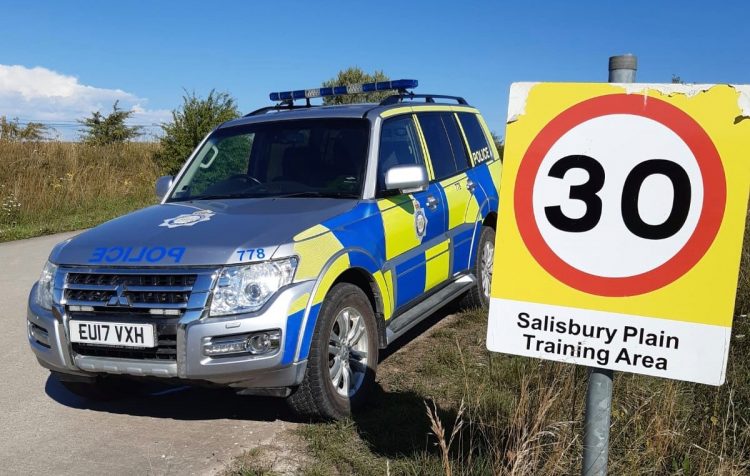 Non-locals banned from Salisbury Plain as police crack down on illegal lockdown visits