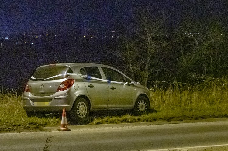Driver reported for traffic offence after crash on crossroads near Trowbridge