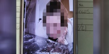 ‘Drug user’ featured on phone is actually 12-year-old girl pretending to snort flour