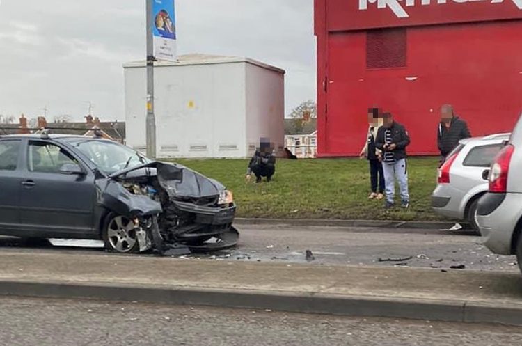 Great Western Way in Swindon closed as emergency services attend crash