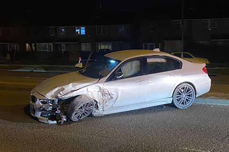 Police report lorry driver after ‘illegal u-turn’ sent BMW flying across carriageway