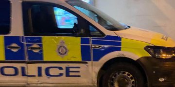 British Transport Police dog unit in collision with bus in central Swindon