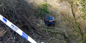 Teenagers arrested after traffic cones thrown from bridge smash lorry windscreens