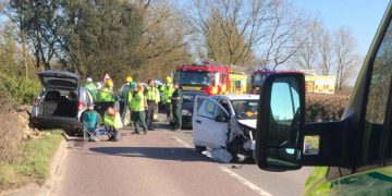 Teenagers arrested after traffic cones thrown from bridge smash lorry windscreens