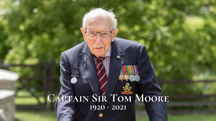 Captain Sir Tom Moore dies in hospital after battle with coronavirus