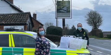 ‘Struggling’ pub’s kind gesture of free meals ‘well-received’ by ambulance crews