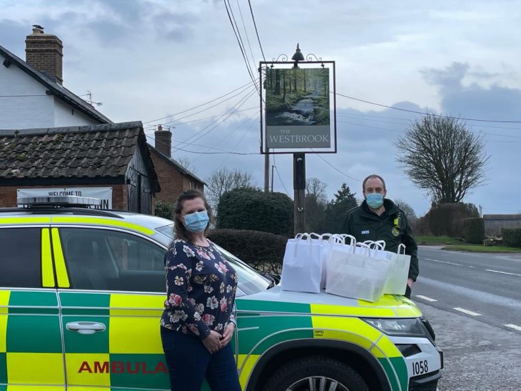 ‘Struggling’ pub’s kind gesture of free meals ‘well-received’ by ambulance crews