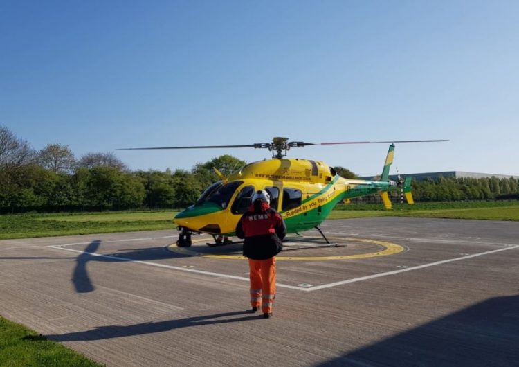 Wiltshire Air Ambulance helicopter spotted overhead after three weeks offline