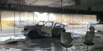 Dick Lovett ‘face huge repair bill’ after Melksham showroom car blaze