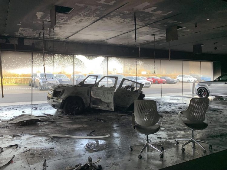 Dick Lovett ‘face huge repair bill’ after Melksham showroom car blaze