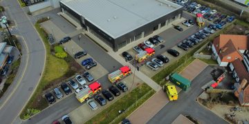 Fire breaks out inside Melksham car dealership causing significant damage