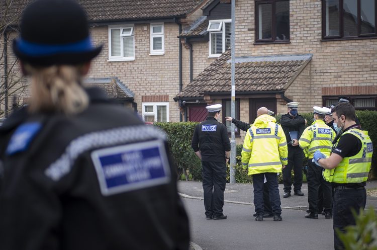Crime scene in place after child dies in Calne cul-de-sac crash