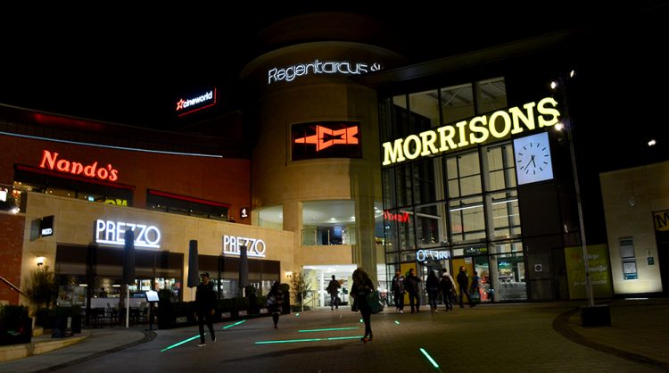 Police drone used to search after reports of person on supermarket roof