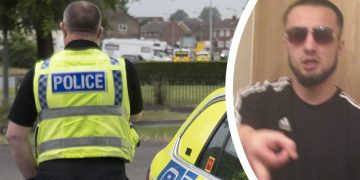 Man bit PC shouting “I’m like a pit bull” after severing fingers punching window
