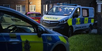 Naked man detained after reportedly brandishing knife and making arson threats