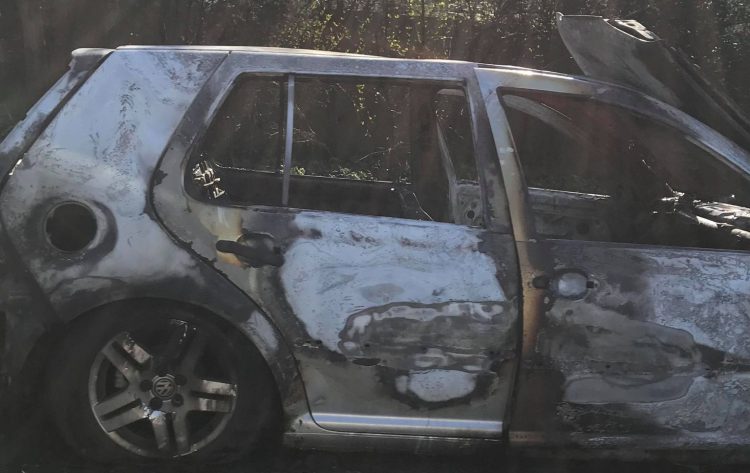 Traffic delays as emergency services respond to car fire on A419