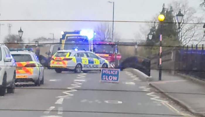 Emergency services respond as person threatens to jump from Melksham Town Bridge