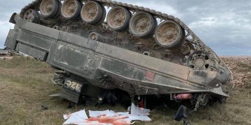 Firefighters respond to tank crash on Salisbury Plain Training Area