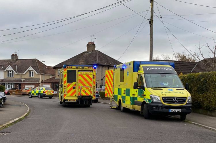 Wiltshire Air Ambulance lands in Chippenham for serious medical emergency