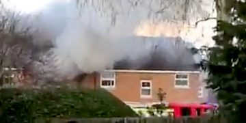 Road closed as four fire crews battle serious house blaze in Devizes
