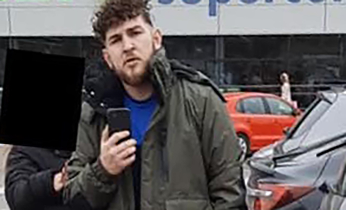 Police want to identify this man after public order incident in Swindon
