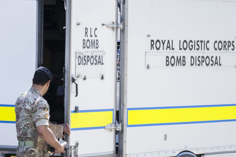 Man arrested after police and bomb squad called to address in Swindon