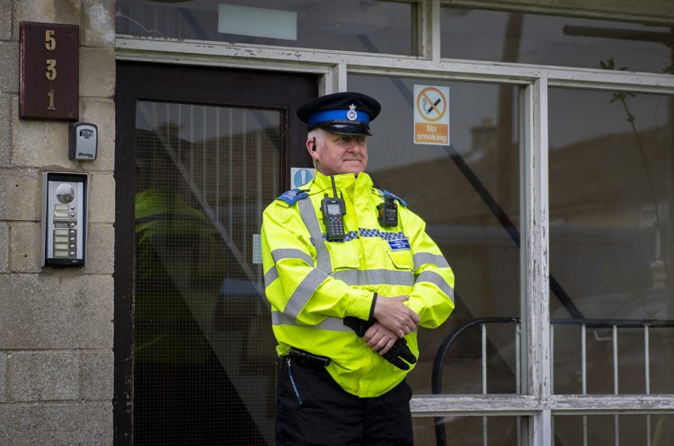 Police dog brought in to search for drugs after raid on Corsham flat