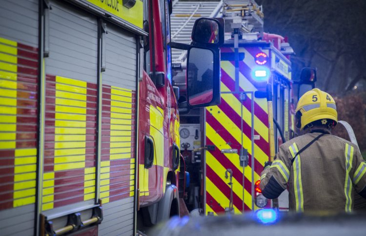 Firefighters battle house blaze near Swindon for more than six hours
