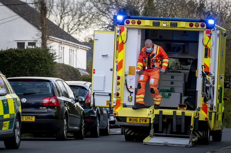 Wiltshire Air Ambulance lands for serious medical incident near Corsham