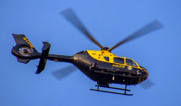 Machete-wielding teenagers on mopeds spark police helicopter search