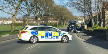 Wootton Bassett Road closed following crash involving car and motorcycle