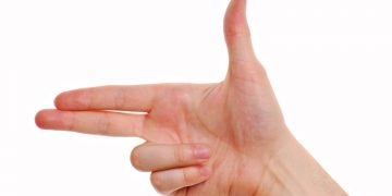 Man launches x-rated rant during sentencing for making gun gesture at ex