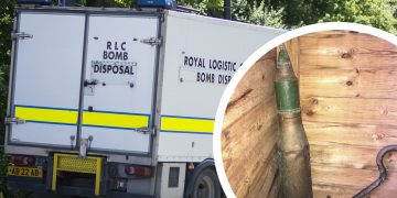 Controlled explosion carried out after ordnance found in Trowbridge shed