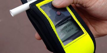 Drink driving NHS worker who crashed on roundabout nearly completed 40-mile trip