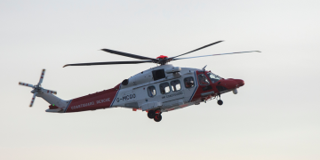 Coastguard helicopter lands for serious incident at Swindon country park