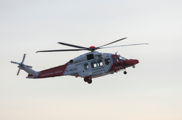 Coastguard helicopter lands for serious incident at Swindon country park