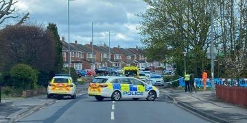Thames Avenue cordoned off as crime scene after man knifed in broad daylight