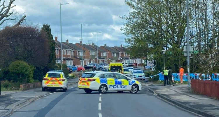 Thames Avenue cordoned off as crime scene after man knifed in broad daylight