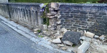 Suspected drug driver arrested after car collides with Malmesbury bridge