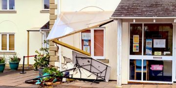 Doctor’s surgery left with “significant damage” after campervan crashes into it