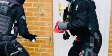 Suspected terrorist, 16, arrested in early morning Toothill raid, police say