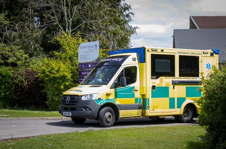 Police and ambulance attend mental health incident at Chippenham school