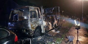 Campervan destroyed in Calne fire – investigation probes cause of blaze