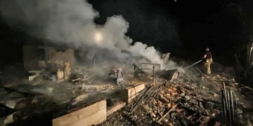 Photos show aftermath of Dauntsey blaze as two buildings destroyed