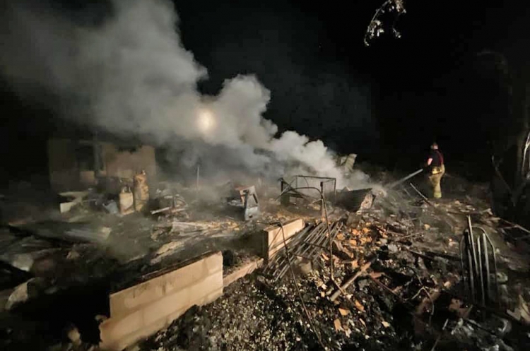 Photos show aftermath of Dauntsey blaze as two buildings destroyed