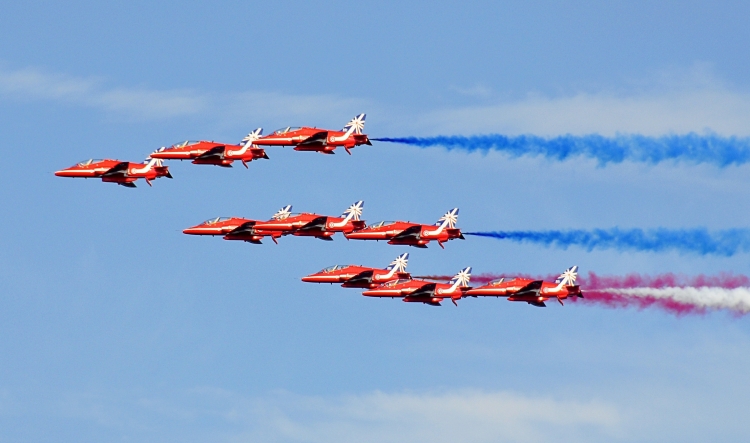 Red Arrows to fly over Wiltshire today – here’s when and where to spot them